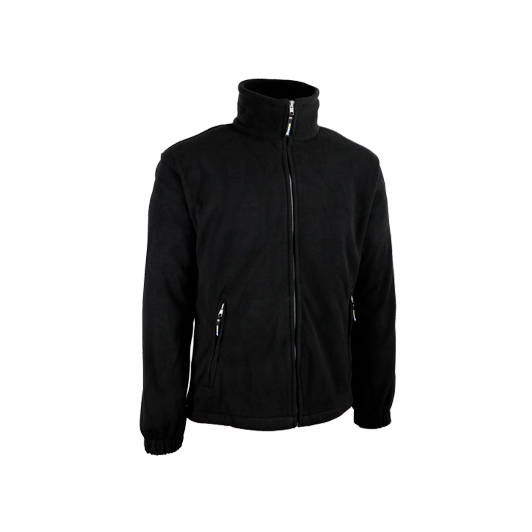 Producto de un forro polar negro para industria base