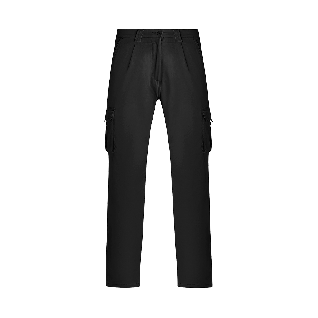Producto de pantalón negro para industria base